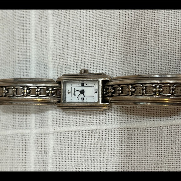 Brighton “Berkeley” Watch Silver Plated filagree - Picture 2 of 5